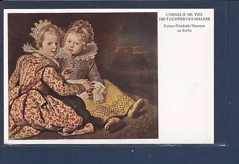 [Ansichtskarte] AK Kaiser Friedrich Museum zu Berlin Cornelis De Vos Die Töchter des Malers 1920. 