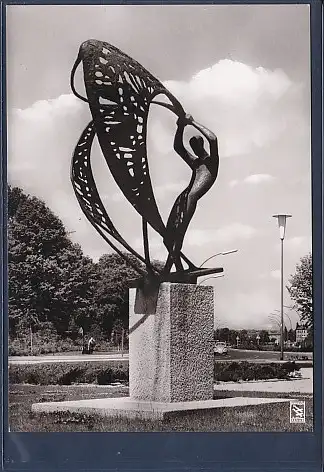 [Ansichtskarte] AK Berlin Spandau Karl Heinrich Platz Der Netzewerfer 1960. 