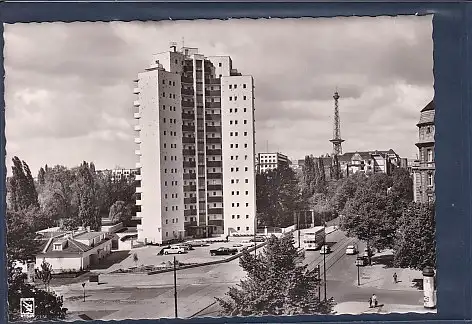 [Ansichtskarte] AK Berlin Charlottenburg Neue Kantstraße Hochhaus und Funkturm 1960. 