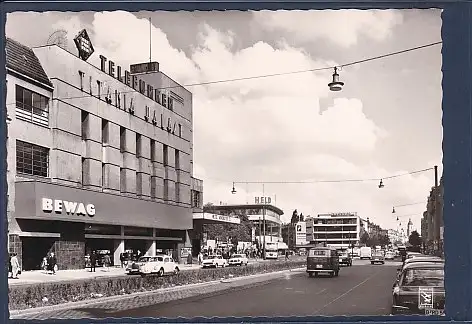[Ansichtskarte] AK Berlin Steglitz Schloßstraße und Titaniapalast 1960. 