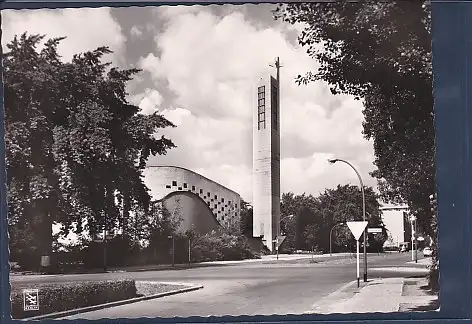 [Ansichtskarte] AK Berlin Tempelhof St. Judas Taddäus Kirche 1960. 