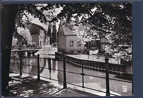[Ansichtskarte] AK Berlin Spandau Altstadt Partie am Augusta Ufer 1960. 