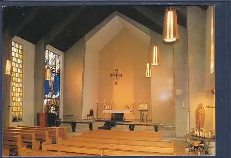 [Ansichtskarte] AK Katholische Schutzengel Kirche Berlin ( Britz) Alt Britz 41 1990. 