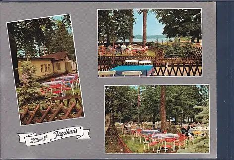 [Ansichtskarte] AK Restaurant Jagdhaus 3.Ansichten An der Bürgerablage 1979. 