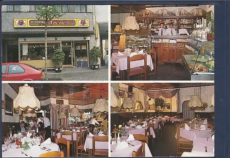 [Ansichtskarte] AK Ristorante Pizzeria Arcinos Berliner Str. 98 4.Ansichten 1980. 