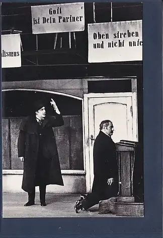[Ansichtskarte] AK Berliner Ensemble Bertolt Brecht Die Heilige Johanna Der Schlachthöfe 1969. 