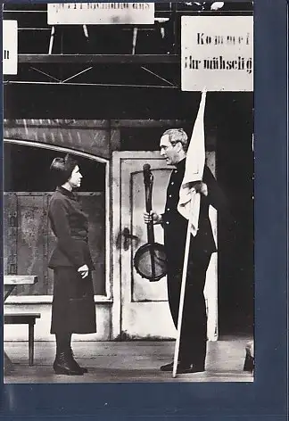 [Ansichtskarte] AK Berliner Ensemble Bertolt Brecht Die Heilige Johanna Der Schlachthöfe 1969. 