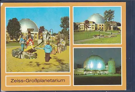[Ansichtskarte] AK Zeiss Großplanetarium 3.Ansichten Berlin 1989. 