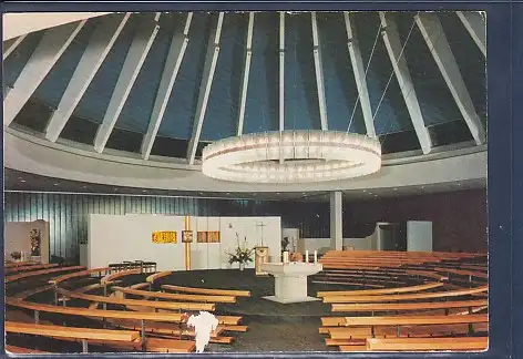 [Ansichtskarte] AK Kath. St. Dominicus Kirche Lipschitzallee 74-76 Berlin 1970. 