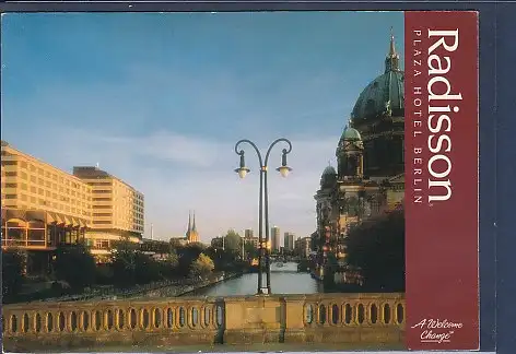 [Ansichtskarte] AK Radisson Plaza Hotel Berlin Karl Liebknecht Straße 5 1990. 