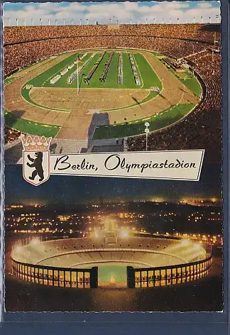 [Ansichtskarte] AK Berlin Olympiastadion 2.Ansichten 1970. 