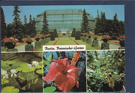 [Ansichtskarte] AK Berlin Botanischer Garten 4.Ansichten 1970. 