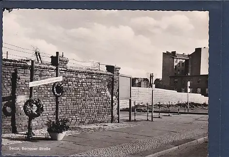 [Ansichtskarte] AK Berlin Bernauer Straße 1960. 