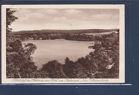 [Ansichtskarte] AK Blick auf den Klostersee vom Hotel und Restaurant Neue Klosterschänke Kloster Chorin 1930. 
