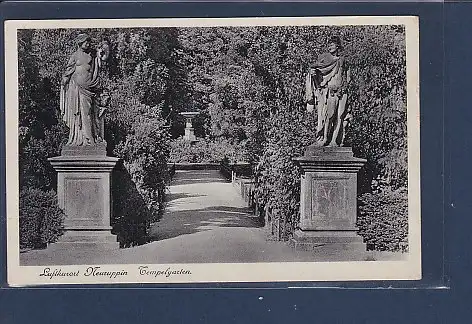 [Ansichtskarte] AK Luftkurort Neuruppin Tempelgarten 1936. 