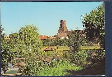 [Ansichtskarte] AK Beeskow An der Kleinen Spree 1981. 