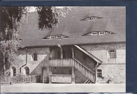 [Ansichtskarte] AK Belzig Innenhof der Burg Eisenhardt 1980. 