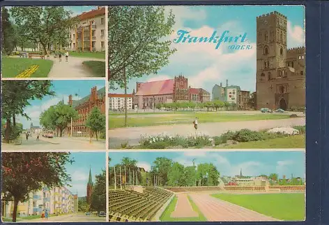 [Ansichtskarte] AK Frankfurt ( Oder) 5.Ansichten 1963. 