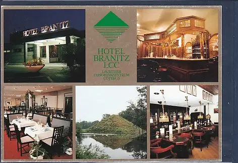 [Ansichtskarte] AK Hotel Branitz LCC Lausitzer Congresszentrum Cottbus 5.Ansichten 1990. 