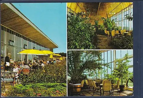 [Ansichtskarte] AK Frankfurt ( Oder) HO Gaststätte Wintergarten 3.Ansichten 1973. 