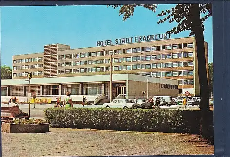 [Ansichtskarte] AK Frankfurt ( Oder) Hotel Stadt Frankfurt 1979. 