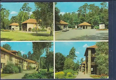 [Ansichtskarte] AK Altenhof Werbellinsee Pionierrepublik Wilhelm Pieck 4.Ansichten 1976. 