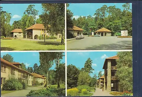[Ansichtskarte] AK Altenhof Werbellinsee Pionierrepublik Wilhelm Pieck 4.Ansichten 1976. 