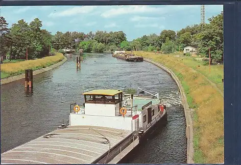 [Ansichtskarte] AK Rathenow Havelkanal 1980. 