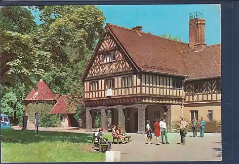 [Ansichtskarte] AK Potsdam Historische Gedenkstätte des Potsdamer Abkommens Cecilienhof Hotel Cecilienhof 1970. 
