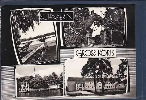 [Ansichtskarte] AK Schwerin - Gross Köris 4.Ansichten 1969. 