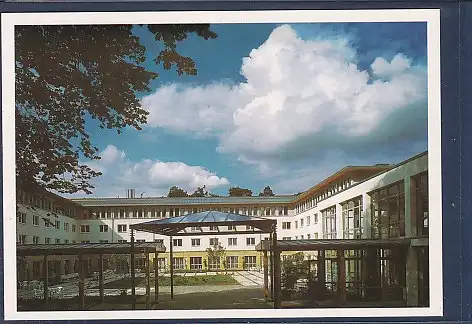 [Ansichtskarte] AK Fachklinik Wolletzsee Rehabilitationszentrum für Kardiologie Wolletz 1990. 