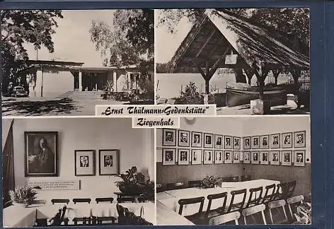 [Ansichtskarte] AK Ernst Thälmann Gedenkstätte Ziegenhals 4.Ansichten 1971. 