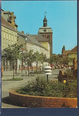 [Ansichtskarte] AK Luckenwalde Boulevard Ernst Thälmann Straße 1984. 
