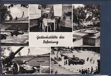 [Ansichtskarte] AK Gedenkstätte der Befreiung auf der Seelower Höhe 5.Ansichten 1973. 
