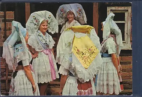 [Ansichtskarte] AK Niedersorbische Festtracht - Burg / Spreewald 1983. 