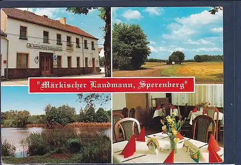 [Ansichtskarte] AK Märkischer Landmann Sperenberg 4.Ansichten 1990. 