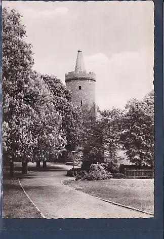 [Ansichtskarte] AK Bernau Marx Engels Platz mit Pulverturm 1961. 