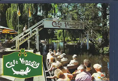 [Ansichtskarte] AK Cafe Venedig Lübbenau / Lehde ( Spreewald)  2000. 