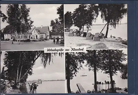 [Ansichtskarte] AK Urlaubsgrüße aus Klausdorf 4.Ansichten 1972. 