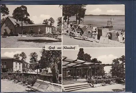 [Ansichtskarte] AK Gruß aus Klausdorf 4.Ansichten 1970. 