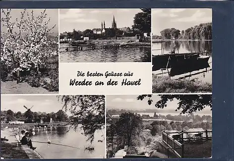 [Ansichtskarte] AK Die besten Grüsse aus Werder an der Havel 5.Ansichten 1970. 