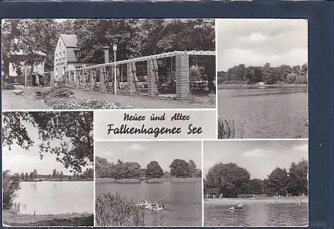 [Ansichtskarte] AK Neuer und Alter Falkenhagener See 5.Ansichten 1989. 