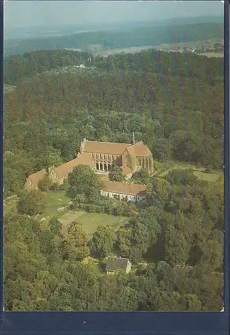 [Ansichtskarte] AK Aero Foto DDR Luftbildserie der Interflug Kloster Chorin ( Kr. Eberswalde) 1987. 