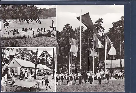 [Ansichtskarte] AK Gräbendorf Zentrales Pionierlager M.I. Kalinin 3.Ansichten 1983. 