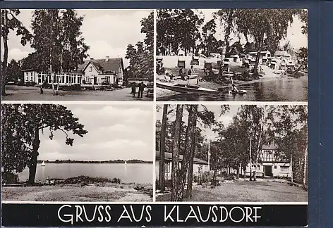 [Ansichtskarte] AK Gruss aus Klausdorf 4.Ansichten 1968. 