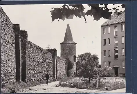 [Ansichtskarte] AK Templin Stadtmauer mit Pulverturm 1972. 