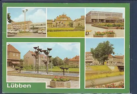 [Ansichtskarte] AK Lübben / Spreewald 5.Ansichten 1983. 