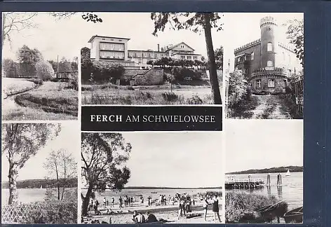 [Ansichtskarte] AK Ferch am Schwielowsee 6.Ansichten 1973. 