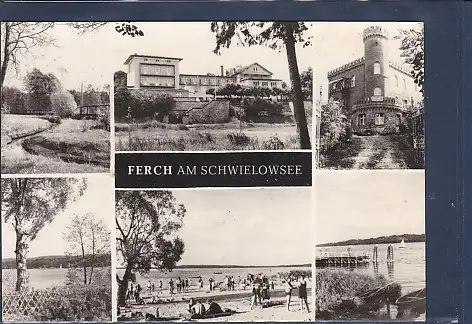 [Ansichtskarte] AK Ferch am Schwielowsee 6.Ansichten 1972. 