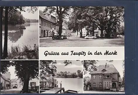 [Ansichtskarte] AK Grüsse aus Teupitz in der Mark 5.Ansichten 1975. 